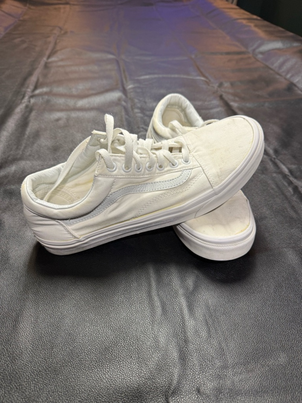 Vans Sk8 Hi Low White Men’s 11